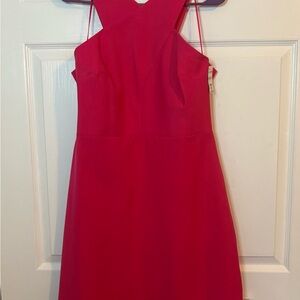 Nordstrom Red Halter Sundress Cocktail